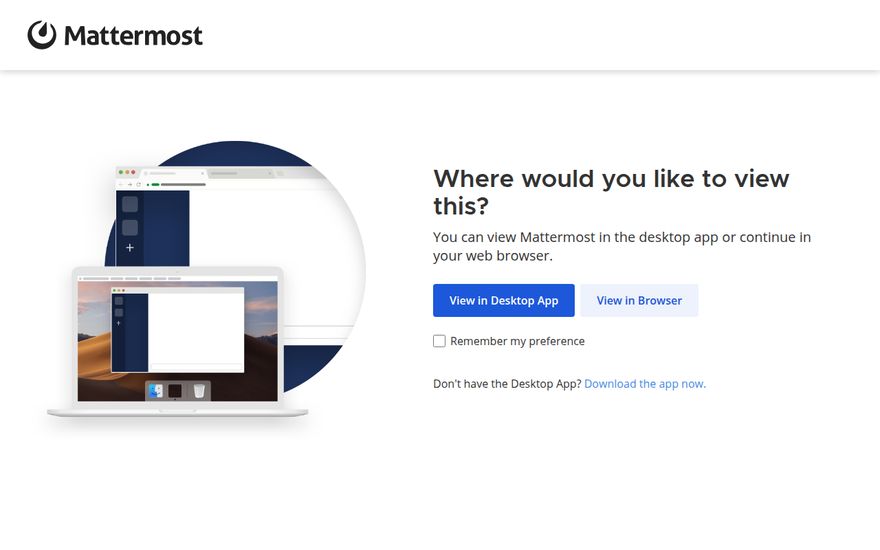 Mattermost screenshot